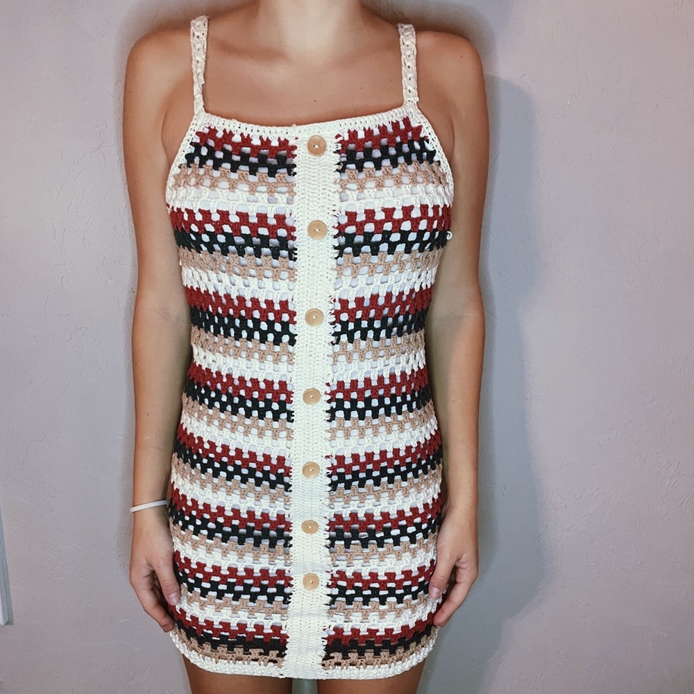 Button Down Sweater Dress